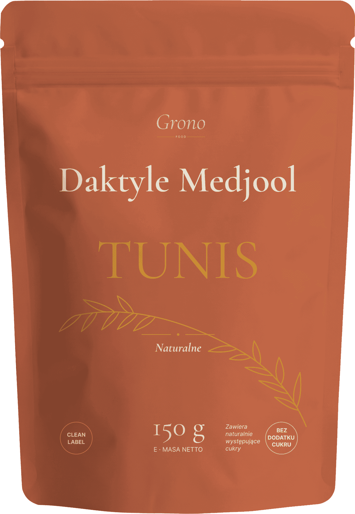 Opakowanie Grono TUNIS — daktyle medjool, 150 g